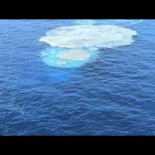 Espectaculares imágenes del vuelo del GES sobre la alineación de las zonas de emisión del volcán de El Hierro