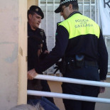 Atraco al Zaidin, desalojo de la biblioteca de las Palomas