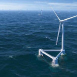 Se pone en marcha la primera turbina eólica flotante