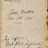 Los papeles de Isaac Newton, digitalizados en la red