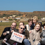 El Gordo, 58268, cae íntegro en un pueblo de Huesca [Humor]