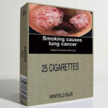 Las cajetillas de tabaco serán blancas, con advertencia sanitaria y sin logo de la marca