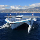 El mayor barco solar del mundo termina su vuelta al mundo [eng]