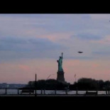 Hombres voladores en Nueva York