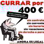 CNT comienza una campaña contra el nuevo contrato de aprendiz