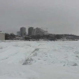El sonido del mar congelado. Odessa. Febrero 2012
