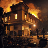 Protestas frente al parlamento griego