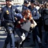 Carga policial contra menores. Nuestros hijos