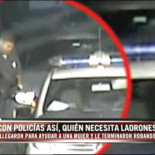 Con policías así quien necesita ladrones. (Buenos Aires, Argentina)