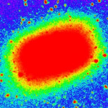 Descubren una extraña galaxia en forma de rectángulo [eng]
