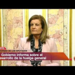 Fátima Báñez dice que la Soberanía Nacional reside en el Congreso