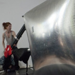 Globos que frenan cargas policiales