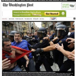 El Washington Post se hace eco de la crudeza del desahucio de Oviedo (foto del desahucio)