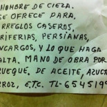 Volvemos a la miseria de la posguerra: cartel demoledor