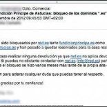 Industria bloquea dominios '.es' por si molestan a la Casa Real