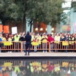 Rajoy es recibido con una atronadora pitada al llegar al Palacio de Congresos