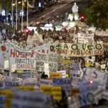 70&nbsp;000 personas toman las calles de Madrid contra la privatización de la sanidad