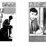 Las portadas de ABC y el Paro