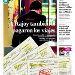 A Rajoy también le pagaron viajes con el dinero de Gürtel [Portada La Gaceta 04-02-2013]