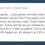 Ateo responde a creyente en su propio blog