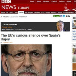 El editor para Europa de la BBC habla de: "El curioso silencio de la UE sobre Rajoy"