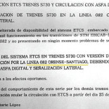 Un jefe de Adif eliminó el sistema de frenado automático de los Alvia a Galicia