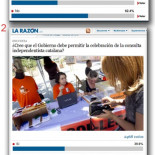 La Razón cambia radicalmente la pregunta de una encuesta para dar la vuelta al resultado