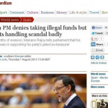 La prensa internacional acusa a Rajoy de ir “camino de una dictadura”