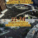 La policía reventó el 22M para los telediarios