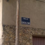 Ayuntamiento del PP  cambia el nombre de una calle  por la de Generalísimo