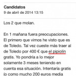 Tras una entrevista de trabajo recibe por error este mensaje