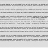 Mensaje de profesora a ingenieros después del examen