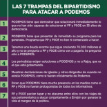 Las 7 trampas del bipartidismo para atacar a Podemos