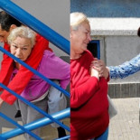 Leonor cae por las escaleras cuando cargaba a su hijo