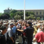 Dos periodistas agredidos en la manifestación anti-Podemos de Madrid