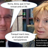 Escandalazo: la esposa de un detenido de CDC por el 3% es… la jueza que archivó el 3%…y CDC la coloca con €107.000