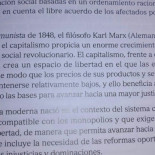 El pensamiento de Marx según la editorial Santillana