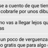 Una ilustradora 'freelance' recibe numerosos insultos al querer cobrar por su trabajo a una empresaria
