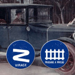 ¿Cómo eran las primeras señales de tráfico?