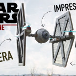 La historia de construcción de un dron TIE Fighter