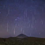 Lluvia de gemínidas en el Teide