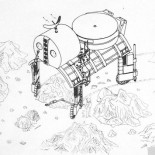 La base lunar soviética de la oficina de diseño de Koroliov