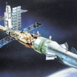 Cuando el transbordador europeo Hermes pudo acoplarse a la estación soviética Mir