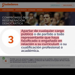 Según el decálogo de Ciudadanos, Albert Rivera debería ser apartado de su cargo público