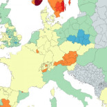 Europa en armas: la posesión de rifles y escopetas en el viejo continente, ilustrada en un mapa