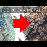 Extrayendo cobre de la malaquita