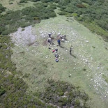 El tesoro romano de La Carisa a vista de pájaro