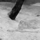 Un cuadro de paisaje que había sido un cuadro de una guerra: la presencia oculta de un centinela lo delata