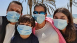 Concejala de Vox, en la playa en familia