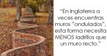 15 fotos de muros ondulados cuya construcción requiere menos ladrillos que los rectos